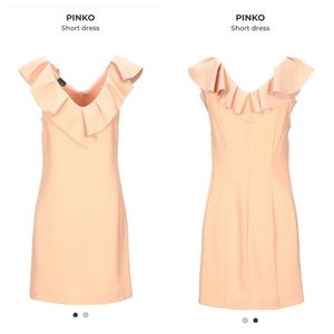 NWT‼️ Italian brand Pinko Short Dress with Ruffle Details size Medium / 42